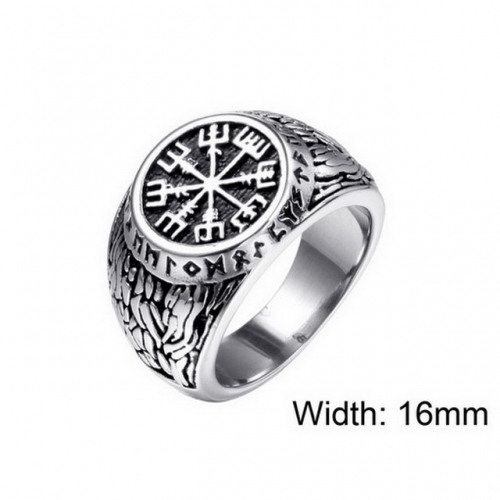 BC Jewelry Stainless Steel 316L Religion Rings NO.#SJ9R0016HMV