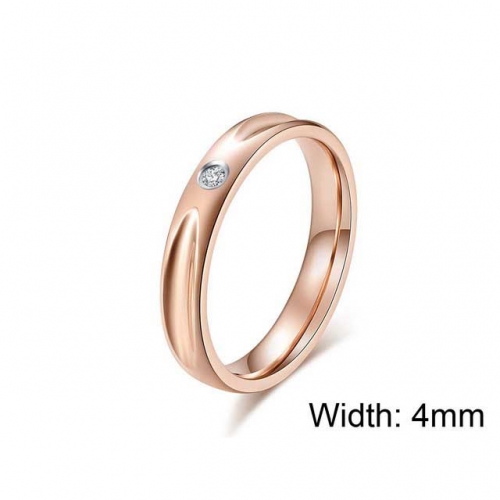 Wholesale Stainless Steel 316L Small CZ Rings NO.#SJ12R0232MD