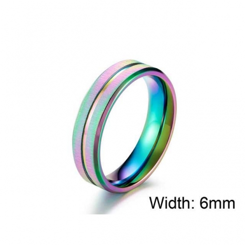 BaiChuan Wholesale Stainless Steel 316L Multi-Color Rings NO.#SJ12R0181LL