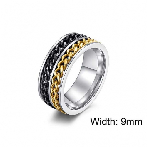 BaiChuan Wholesale Stainless Steel 316L Multi-Color Rings NO.#SJ12R0039NL