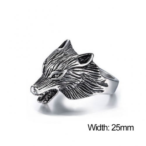 BC Wholesale Stainless Steel 316L Animal Shape Rings NO.#SJ7R0024HMZ