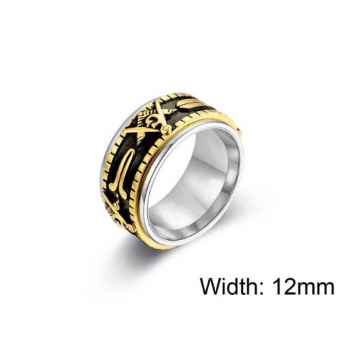 BC Wholesale Stainless Steel 316L Religion Rings NO.#SJ12R0032HKF