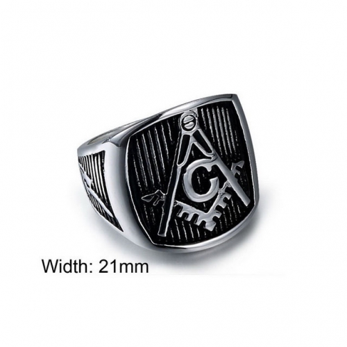 BC Jewelry Stainless Steel 316L Religion Rings NO.#SJ7R0071HMR