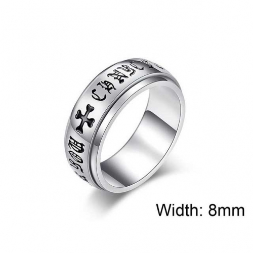 BC Wholesale Stainless Steel 316L Religion Rings NO.#SJ12R0273ML