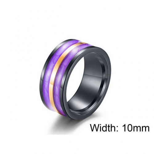 BaiChuan Wholesale Stainless Steel 316L Multi-Color Rings NO.#SJ12R0245PX