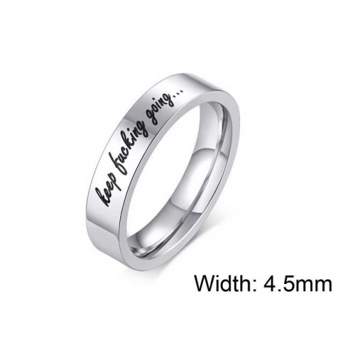 Wholesale Stainless Steel 316L Font Rings NO.#SJ11R0107LD