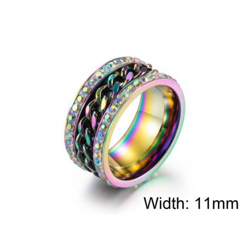 Wholesale Stainless Steel 316L Small CZ Rings NO.#SJ12R0049HJL