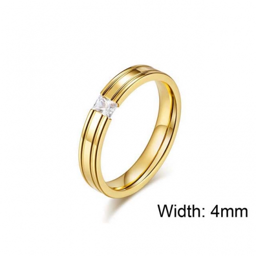 Wholesale Stainless Steel 316L Small CZ Rings NO.#SJ12R0167MD