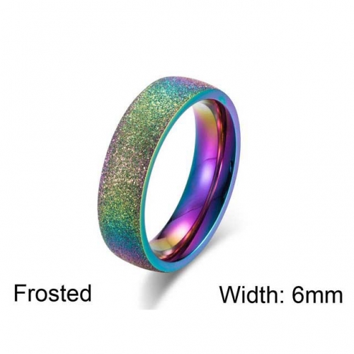 BaiChuan Wholesale Stainless Steel 316L Multi-Color Rings NO.#SJ12R0097MD