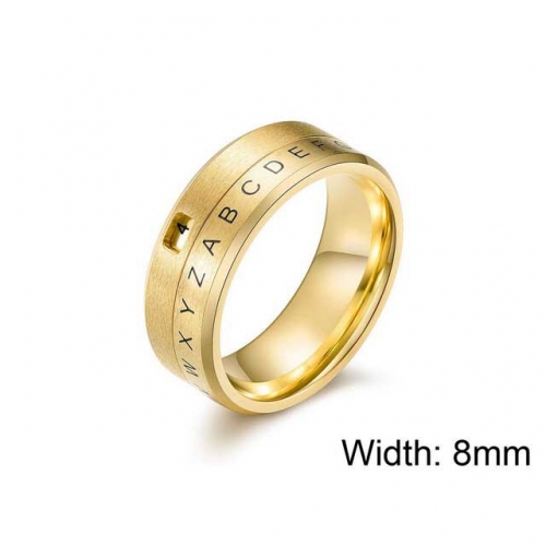 Wholesale Stainless Steel 316L Rings Have Font NO.#SJ12R0011HJC