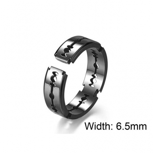 BC Wholesale Stainless Steel 316L Classic Simple Rings SJ12R0067HIS