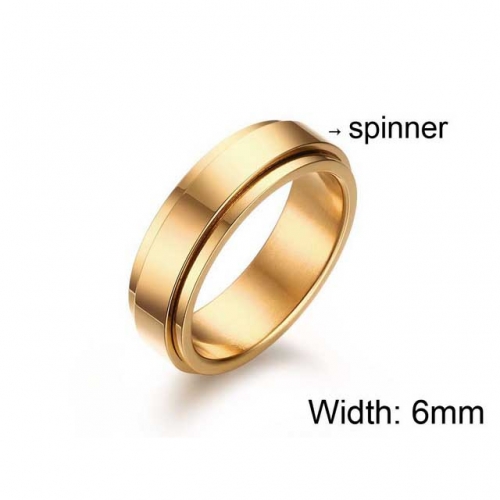 Wholesale Stainless Steel 316L Multifunction Rings Rotatable NO.#SJ11R0052OL