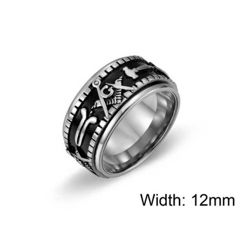 BC Wholesale Stainless Steel 316L Religion Rings NO.#SJ12R0031HIL