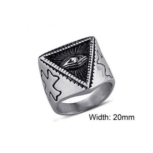 BC Jewelry Stainless Steel 316L Religion Rings NO.#SJ8R0065HKQ