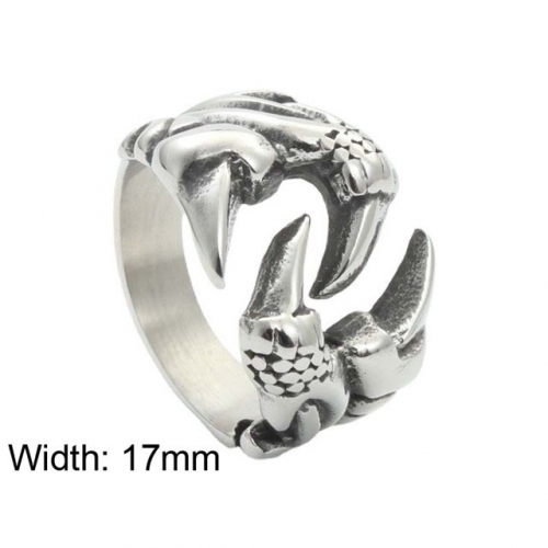 BC Wholesale Stainless Steel 316L Animal Shape Rings NO.#SJ6R318