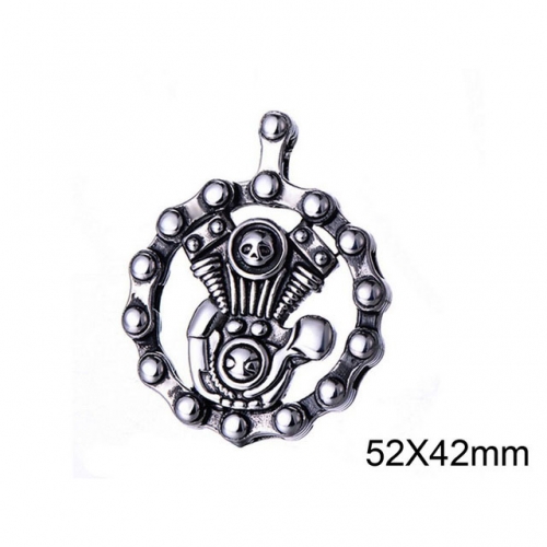 Wholesale Stainless Steel 316L Popular Pendants Without Chain NO.#SJ34P0059HHE