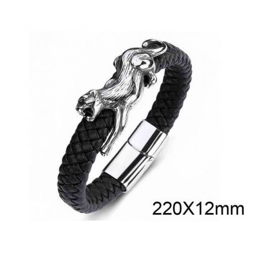 BC Wholesale Jewelry Animal Shape Leather Bracelet NO.#SJ35B039