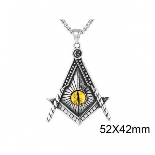 Wholesale Stainless Steel 316L Evil Eye Pendants Without Chain NO.#SJ15P036