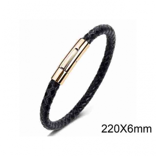 BC Wholesale Jewelry Fashion Leather Bracelet NO.#SJ35B008