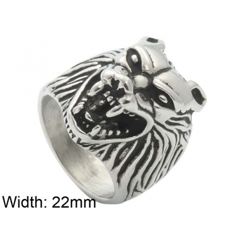 BC Wholesale Stainless Steel 316L Animal Shape Rings NO.#SJ6R414