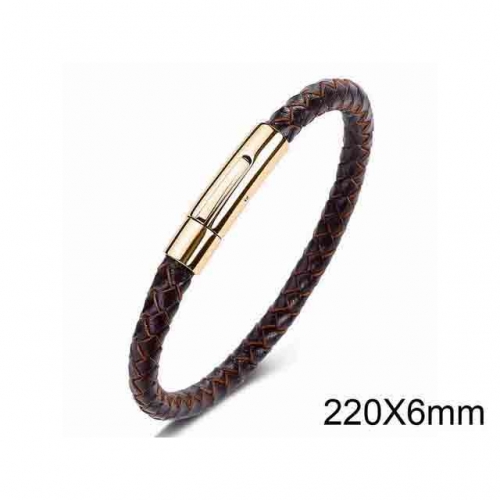 BC Wholesale Jewelry Fashion Leather Bracelet NO.#SJ35B007