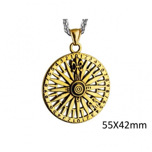 Wholesale Stainless Steel 316L Fashion Pendants Without Chain NO.#SJ33P006