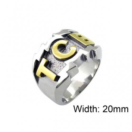 Wholesale Stainless Steel 316L Font Rings NO.#SJ29R020