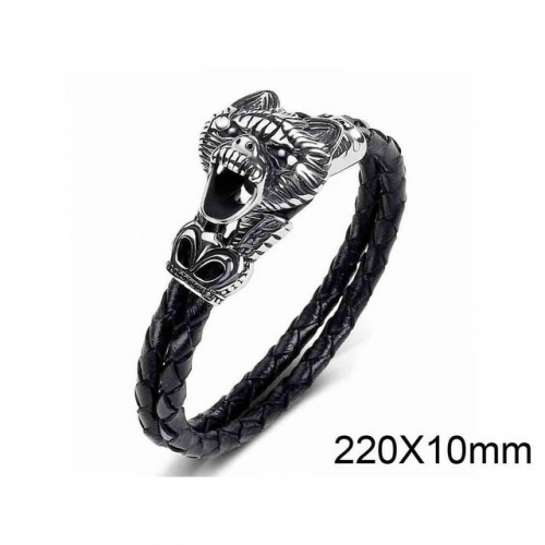 BC Wholesale Jewelry Animal Shape Leather Bracelet NO.#SJ35B057