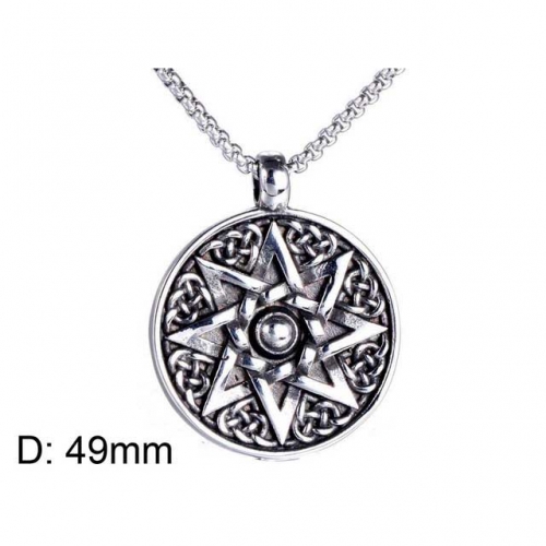 BC Wholesale Stainless Steel 316L Star Pendants Without Chain NO.#SJ9P058