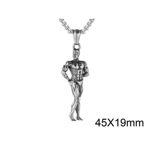 Wholesale Stainless Steel 316L Fashion Pendants Without Chain NO.#SJ15P155