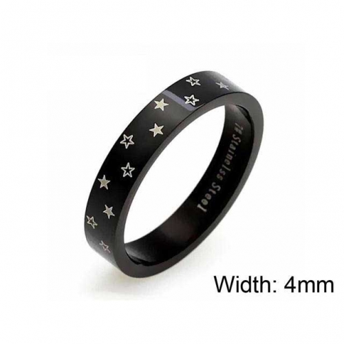 BC Wholesale Stainless Steel 316L Star Rings NO.#SJ25R045