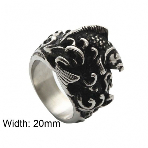 BC Wholesale Stainless Steel 316L Animal Shape Rings NO.#SJ6R368