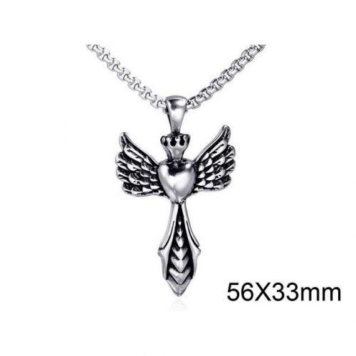 Wholesale Stainless Steel 316L Feather Pendants Without Chain NO.#SJ9P036