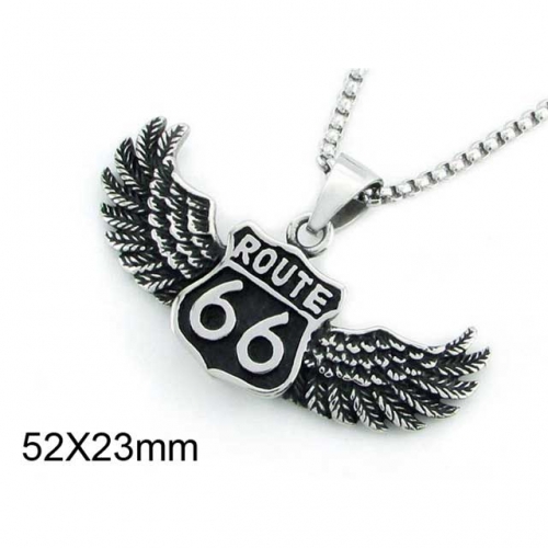 Wholesale Stainless Steel 316L Feather Pendants Without Chain NO.#SJ29P064