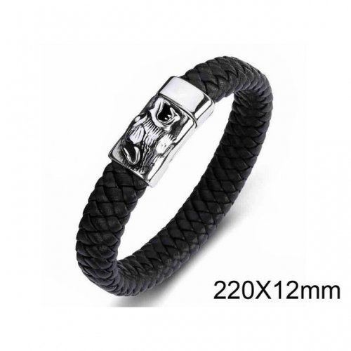 BC Wholesale Jewelry Animal Shape Leather Bracelet NO.#SJ35B051