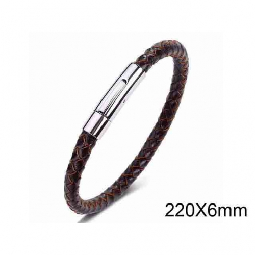 BC Wholesale Jewelry Fashion Leather Bracelet NO.#SJ35B006