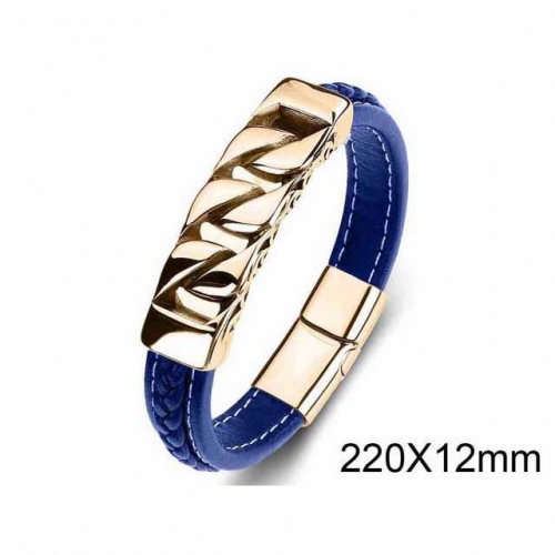 BC Wholesale Jewelry Fashion Leather Bracelet NO.#SJ35B204