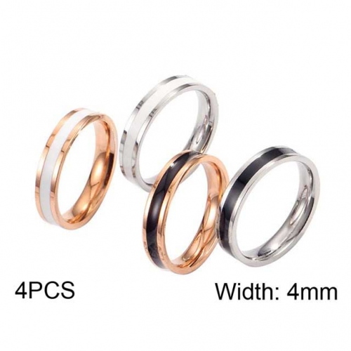 Wholesale Stainless Steel 316L Stack Ring Set NO.#SJ30R012