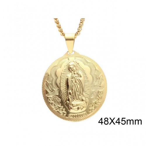 Wholesale Stainless Steel 316L Virgin Saints Pendants Without Chain NO.#SJ6P0126HJE