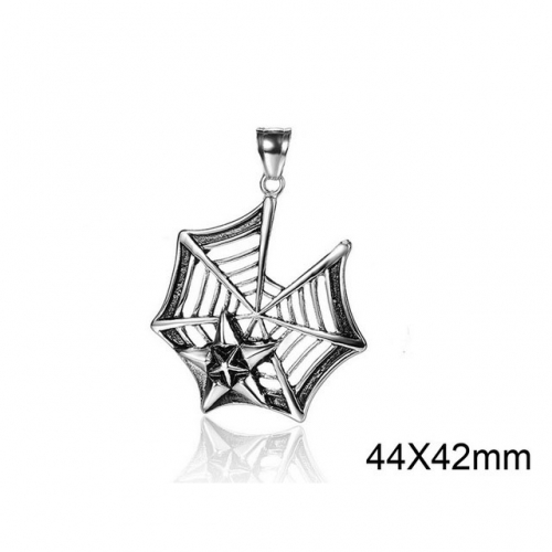 BC Wholesale Stainless Steel 316L Star Pendants Without Chain NO.#SJ34P0135HID