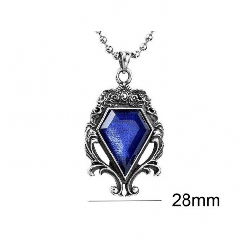 Wholesale Stainless Steel 316L CZ Pendants Without Chain NO.#SJ14P030