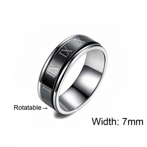 Wholesale Stainless Steel 316L Font Rings NO.#SJ25R001
