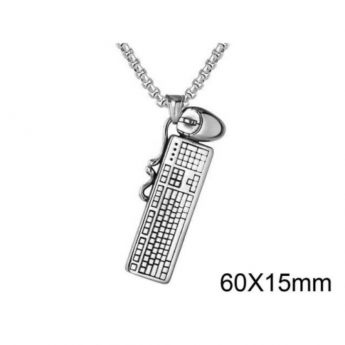 Wholesale Stainless Steel 316L Fashion Pendants Without Chain NO.#SJ15P206