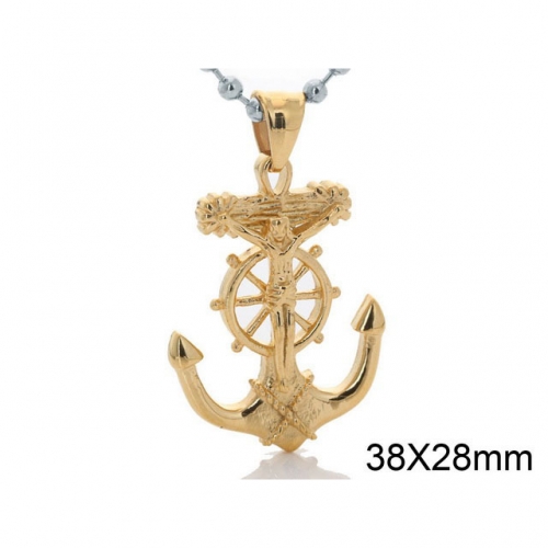 Wholesale Stainless Steel 316L Anchor Pendants Without Chain NO.#SJ6P0264HMD