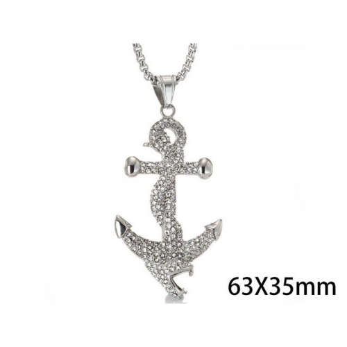 Wholesale Stainless Steel 316L Anchor Pendants Without Chain NO.#SJ6P0221IMR
