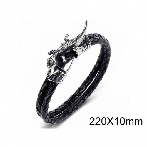 BC Wholesale Jewelry Animal Shape Leather Bracelet NO.#SJ35B044