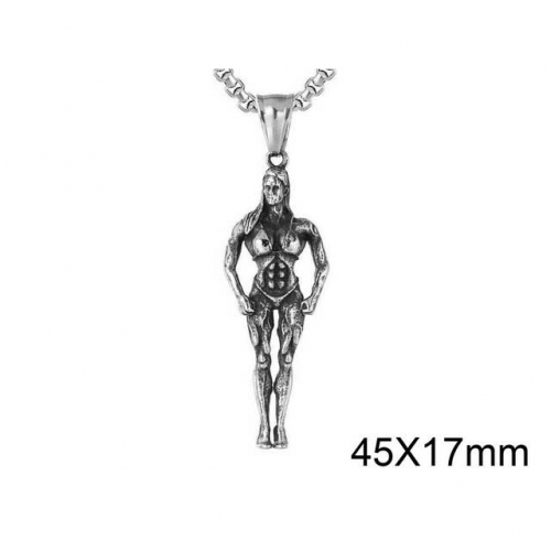 Wholesale Stainless Steel 316L Fashion Pendants Without Chain NO.#SJ15P154