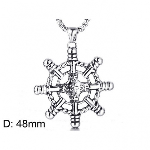 Wholesale Stainless Steel 316L Anchor Pendants Without Chain NO.#SJ6P0306HLE