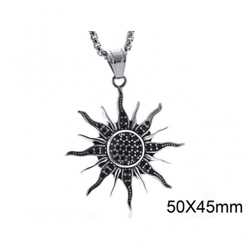 Wholesale Stainless Steel 316L CZ Pendants Without Chain NO.#SJ6P0270HNF