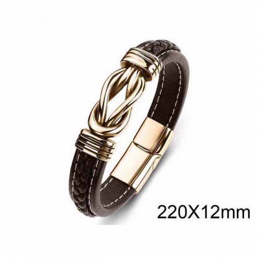 BC Wholesale Jewelry Fashion Leather Bracelet NO.#SJ35B118